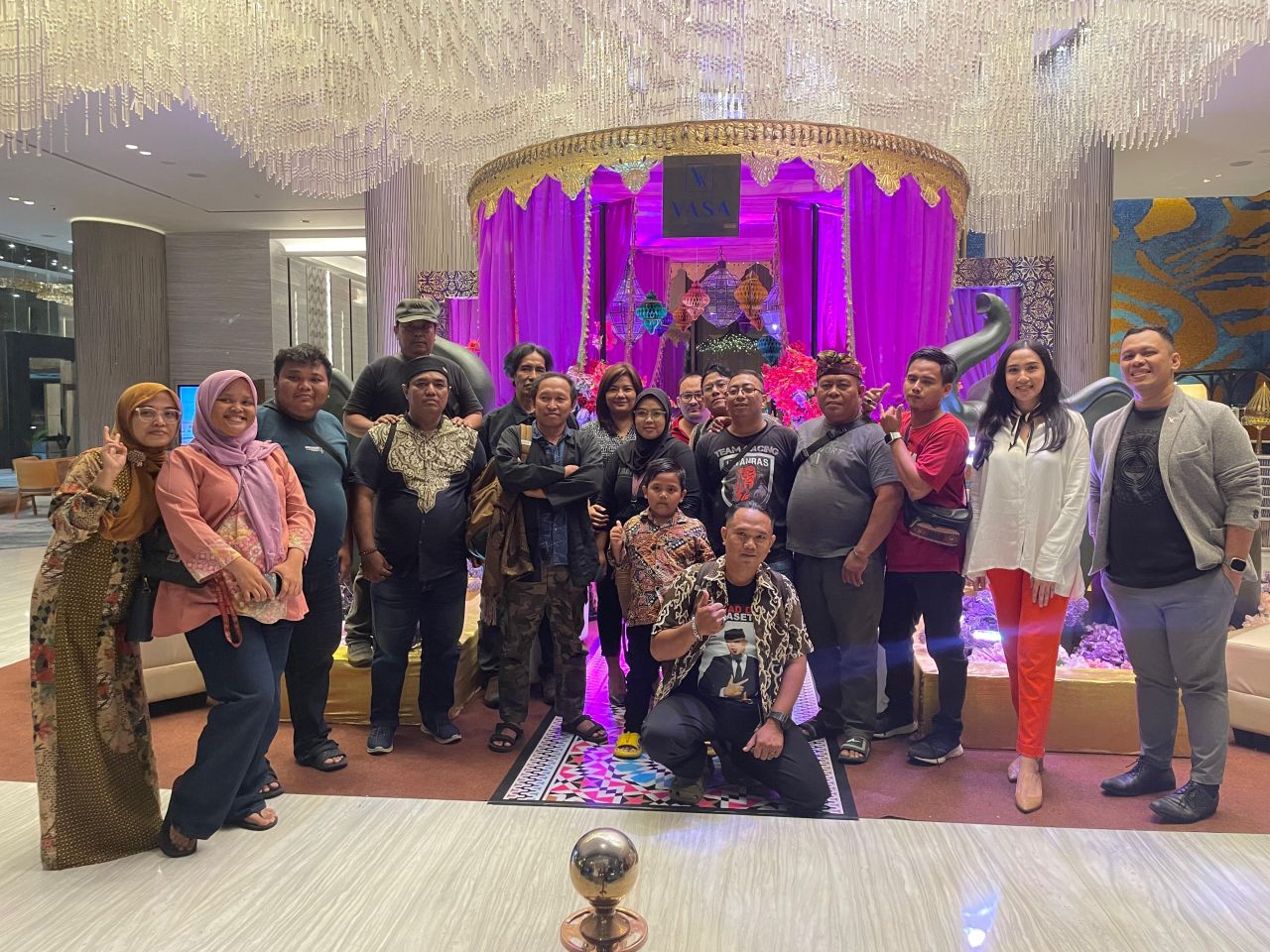 Aliansi Wartawan Surabaya buka puasa bersama management vasa hotel
