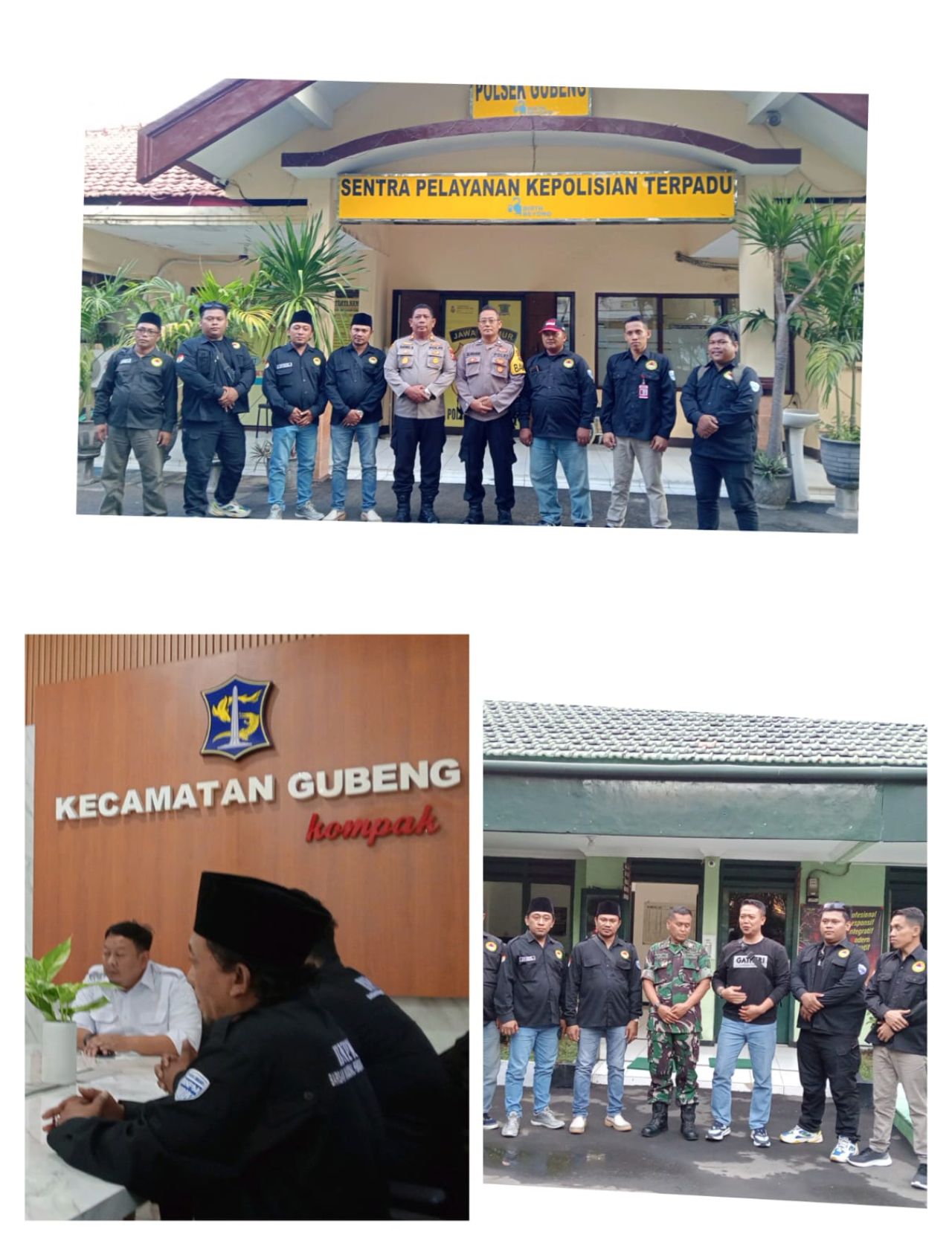 BNPM DPC Gubeng Lakukan giat Audiensi dengan Tiga Pilar Usai Restrukturisasi